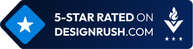 DesignRush - 5 Star Rating - 2025