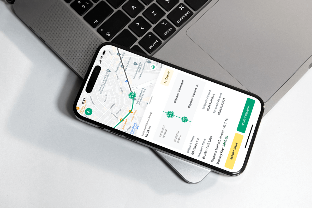 Mobile App Tracking For a Logistics SaaS Solution.